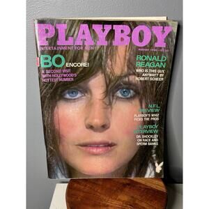 Vintage Playboy Magazine August 1980 Bo Derek Reagan Interview